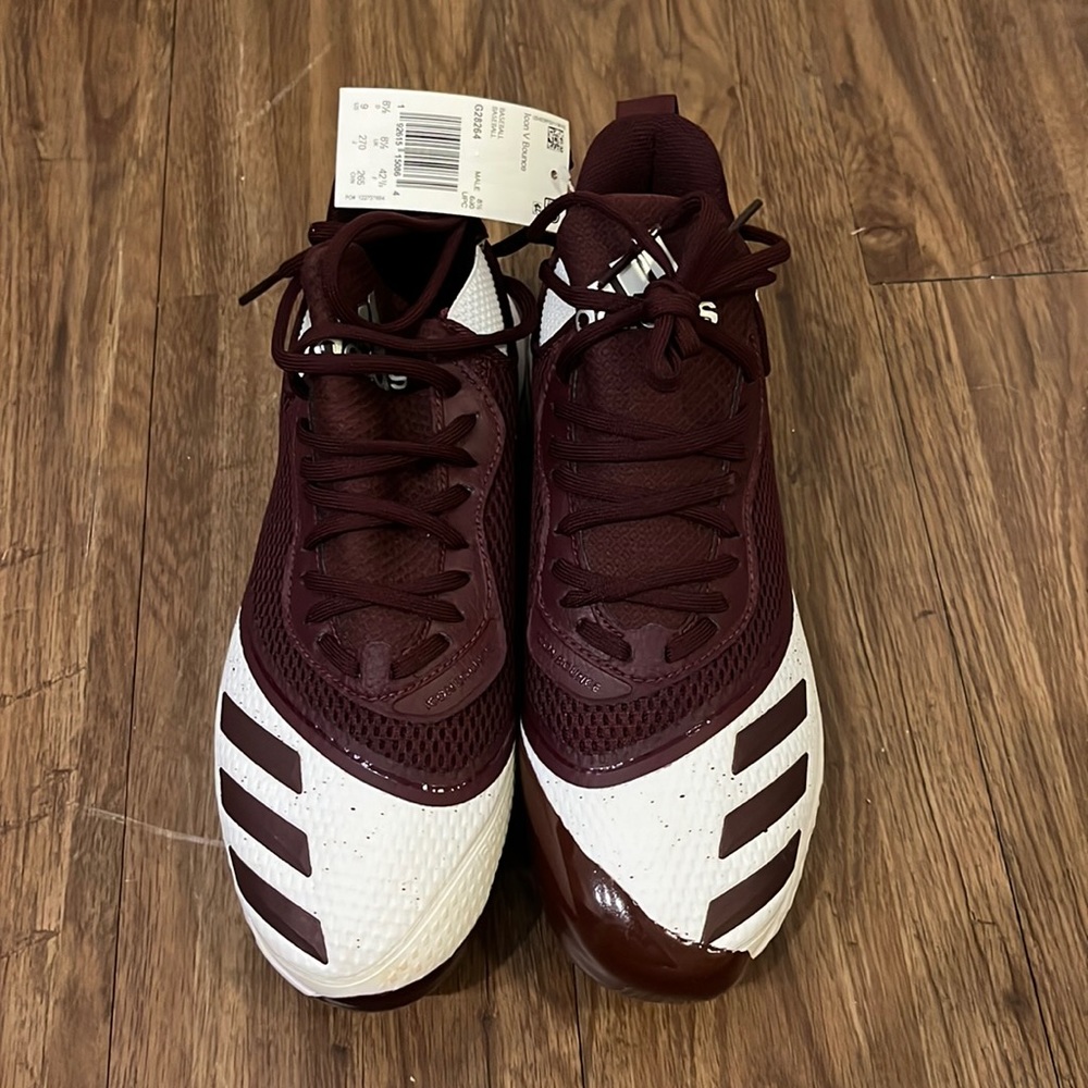 Adidas men’s baseball cleats or softball high top